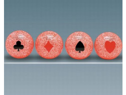 Poker d'Assi colore Rosso